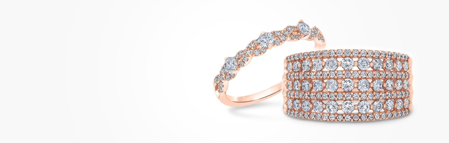 Rose Gold Wedding Bands