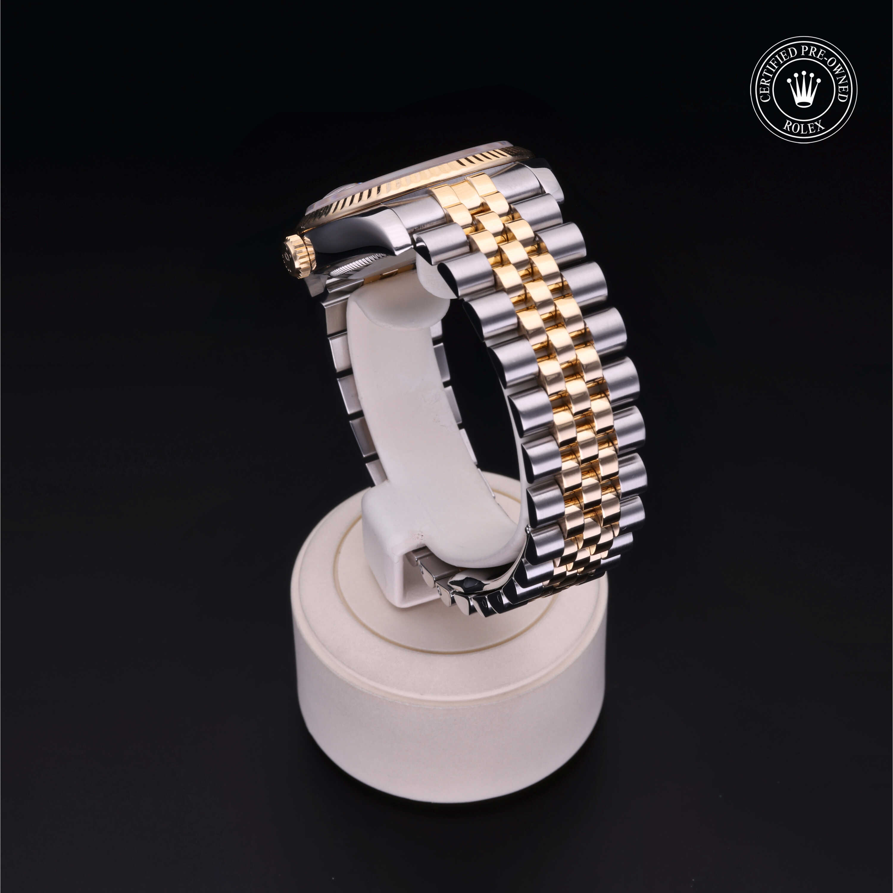 Rolex Certified Pre-Owned Datejust 36 Yellow Rolesor Bracelet  Watch - Image 4