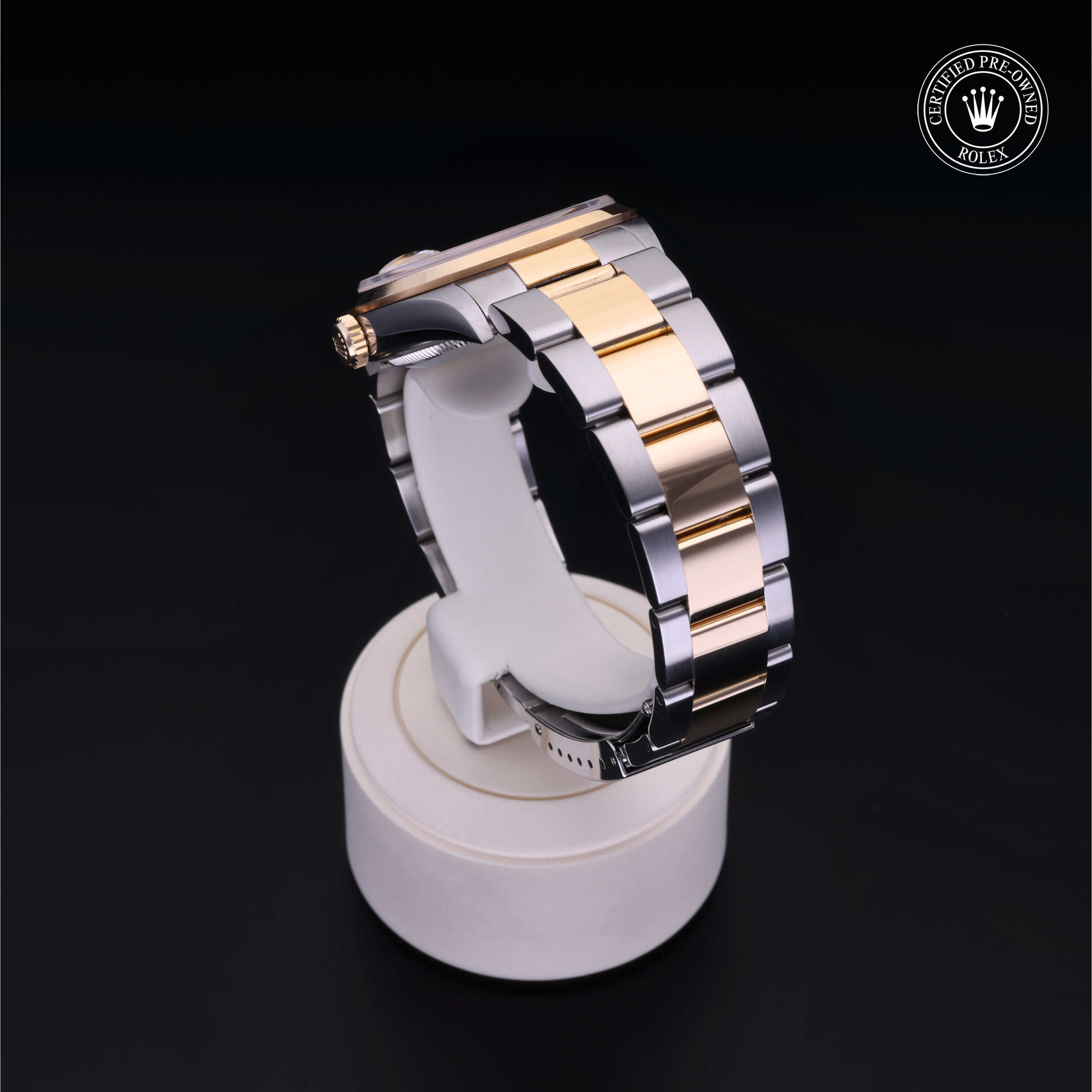 Rolex Certified Pre-Owned Oyster Perpetual Datejust 36 Yellow Rolesor Bracelet Watch - Image 4