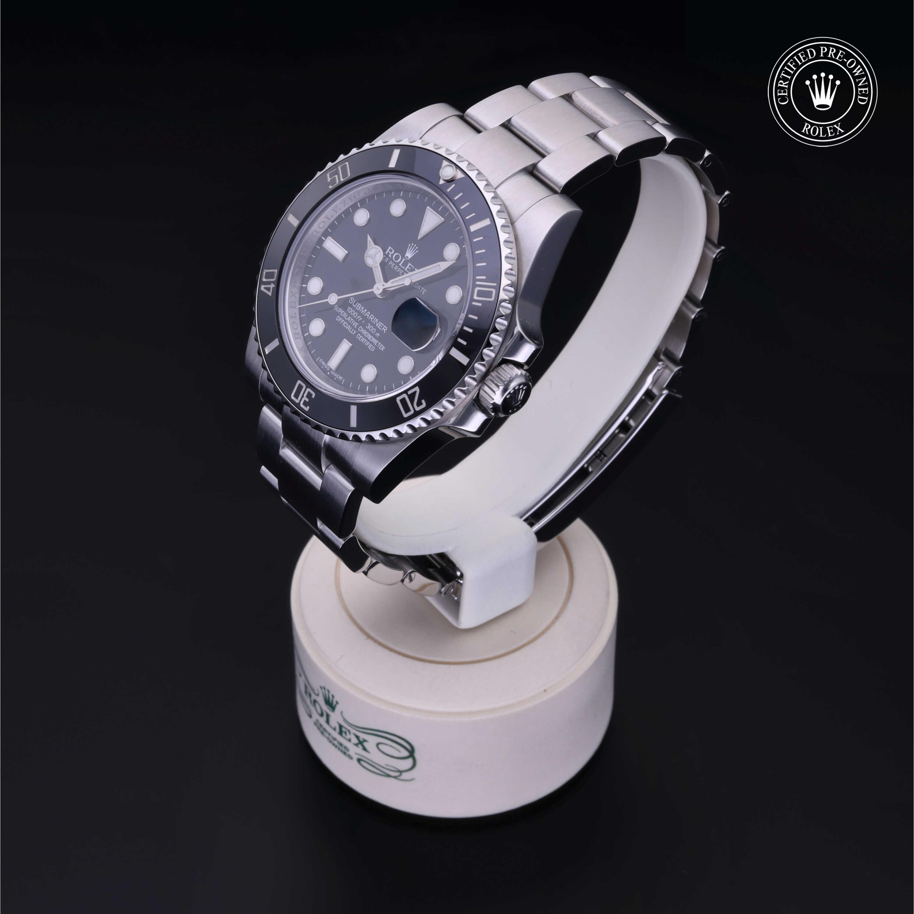 Rolex Certified Pre-Owned Submariner Date Black Dial Watch - M116610LN-0001 - Image 3