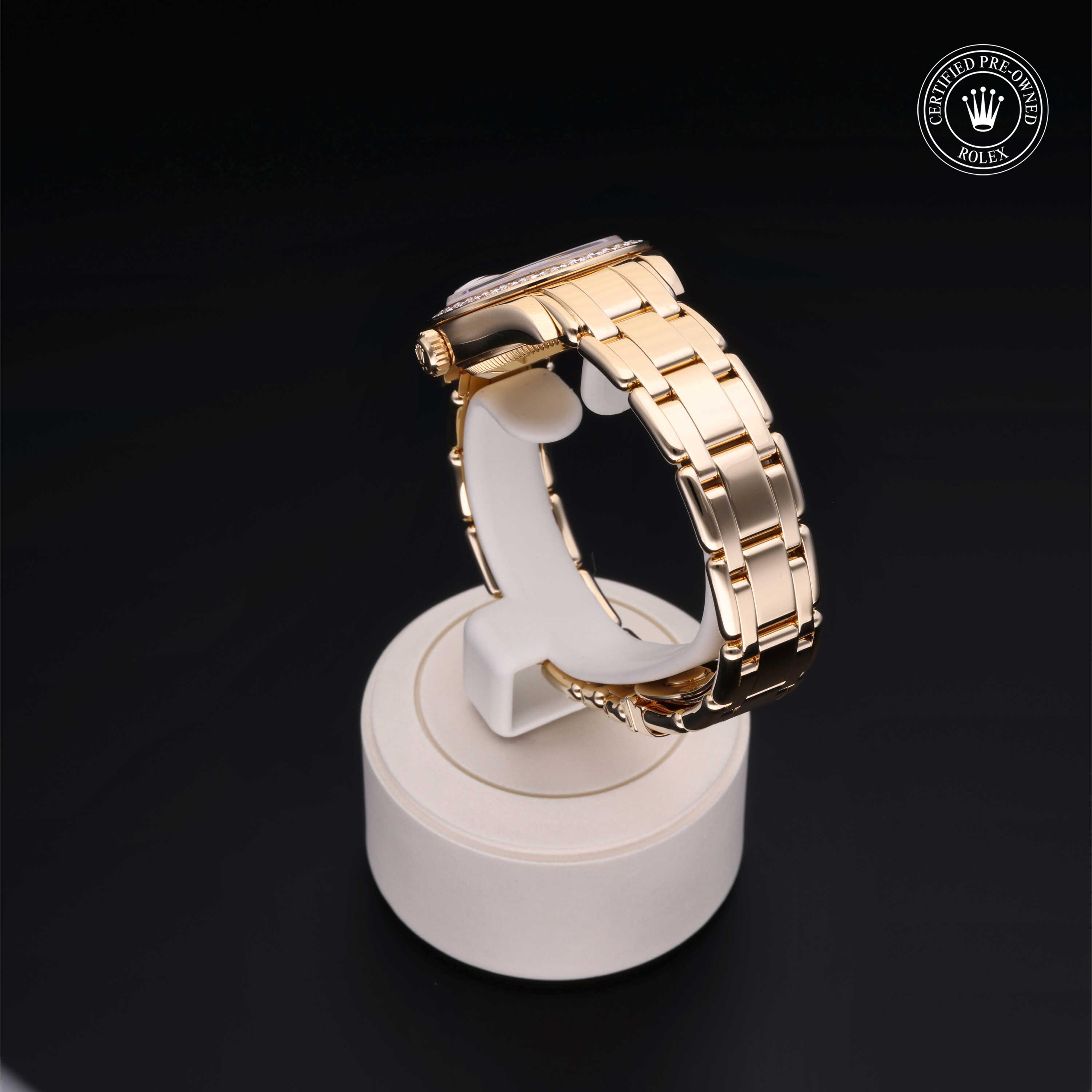 Rolex Certified Pre-Owned Oyster Perpetual Pearlmaster 29 Diamond White Dial Watch - 69298 - Image 4