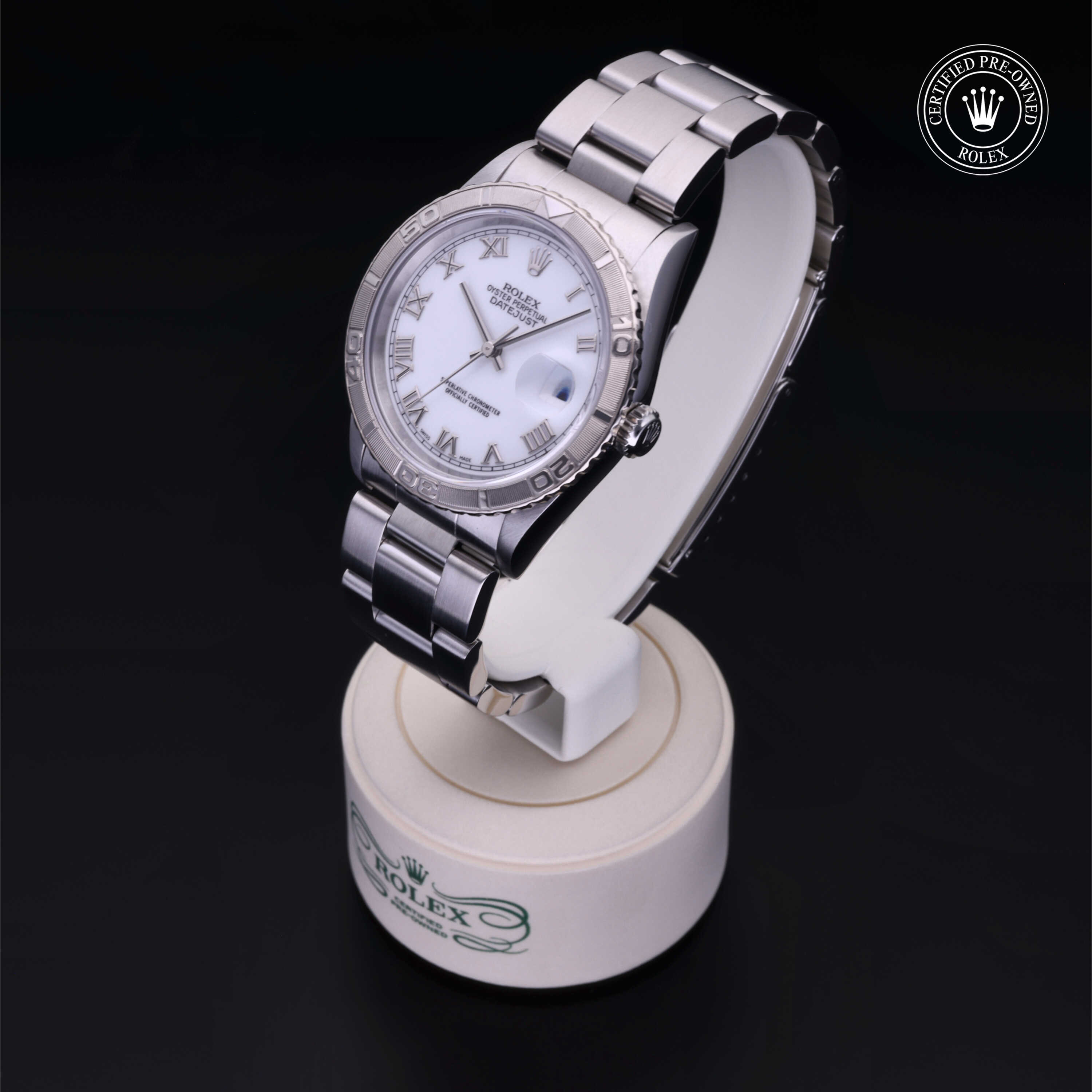 Rolex Certified Pre-Owned Oyster Perpetual Datejust Turn-O-Graph Watch - Image 3