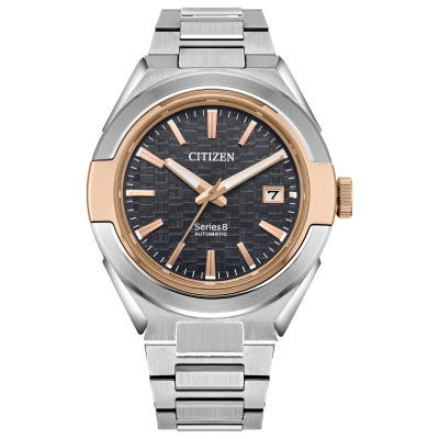 Citizen Series8 870 Automatic Gray Dial Two-Tone Stainless Steel Watch 40.8mm - NA1037-53L