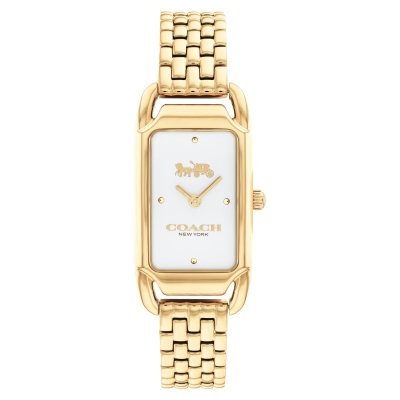 COACH Cadie Gold-Tone Bracelet Watch 32.5mm - 14504042