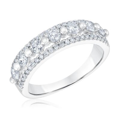 7/8ctw Diamond Anniversary Band | Embrace Collection