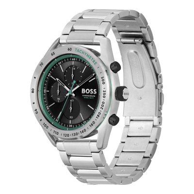 Hugo Boss Center Court Chronograph Stainless Steel Bracelet Watch | 44mm | 1514023