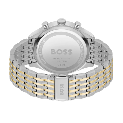 Hugo Boss Gregor Chronograph Two-Tone Bracelet Watch | 45mm | 1514053