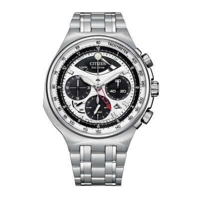 Men's Citizen Eco-Drive Limited Edition Promaster Chronograph Stainless Steel Bracelet Watch | 44mm | AV0090-50A