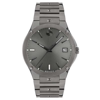 Men's Movado SE Grey PVD-Finished Stainless Steel Watch | 41mm | 607515