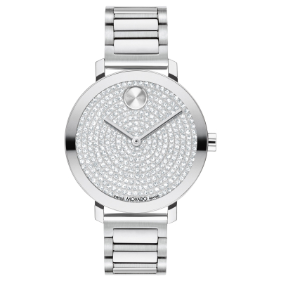 Movado BOLD Evolution Crystal Dial and Stainless Steel Bracelet Watch | 34mm | 3601151