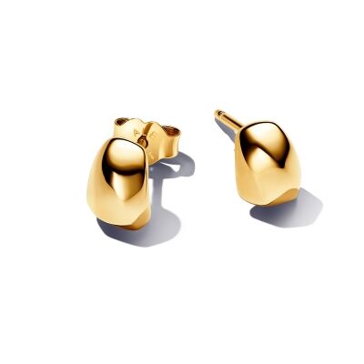 Pandora Essence Organically Shaped Gold-Plated Stud Earrings