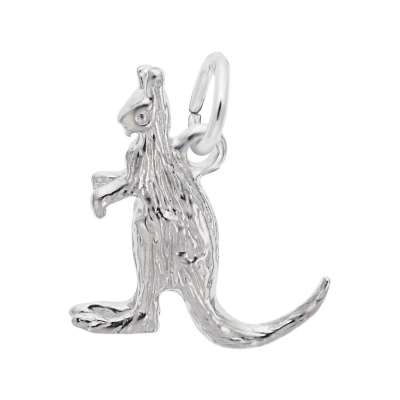Sterling Silver Kangaroo 3D Charm