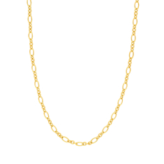 10k Yellow Gold Oval Link Chain Necklace 1