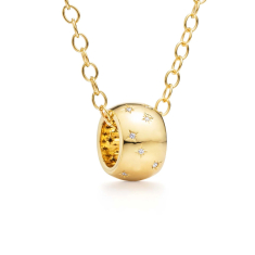 Temple St. Clair 18k Yellow Gold Diamond Cosmos Necklace 1