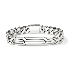 John Hardy Icon 50 11mm Sterling Silver Curb Bracelet 1