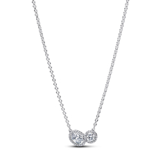 Pandora Embracing Halo Necklace 1