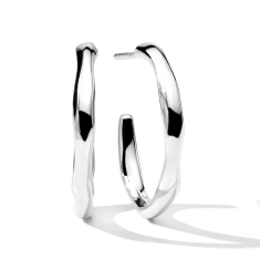 IPPOLITA Classico Thin Squiggle Hoop Earrings 1