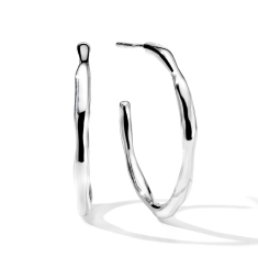 IPPOLITA Classico Small Thin Squiggle Hoop Earrings 1