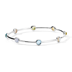 IPPOLITA Lollipop 8-Stone Sterling Silver Bracelet in Wildflower 1