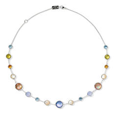 IPPOLITA Lollipop Lollitini Short Multi-Stone Sterling Silver Necklace in Wildflower 1