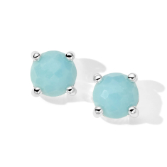 IPPOLITA Rock Candy Mini Stud Earrings in Blue Quartz 1