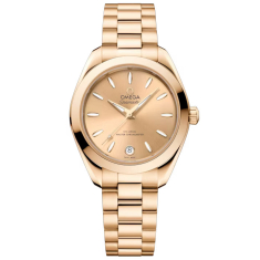 OMEGA Seamaster Aqua Terra Moonshine™ Gold Dial Moonshine™ Gold Watch 30mm - 22050302008001 1