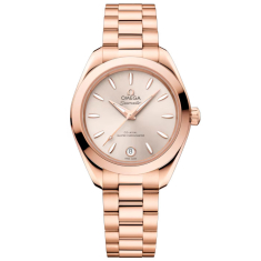 OMEGA Seamaster Aqua Terra Ivory Dial Sedna™ Gold Watch 30mm - 22050302009001 1