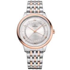 OMEGA De Ville Prestige Silver-Tone Dial Two-Tone Sedna™ Gold and Stainless Steel Watch 42mm - 43420422202001 1