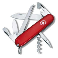 Victorinox Swiss Army Camper Pocket Knife in Red 1