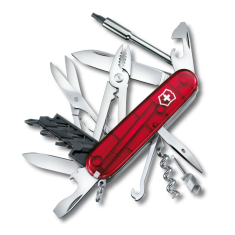 Victorinox Swiss Army Cyber Tool M in Red Transparent 1