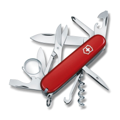 Victorinox Swiss Army Explorer Pocket Knife in Red 1