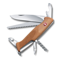 Victorinox Swiss Army Ranger 55 Pocket Knife in Walnut Wood 1