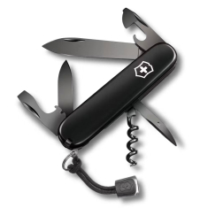 Victorinox Swiss Army Spartan Onyx Knife in Black 1