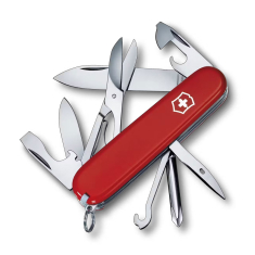 Victorinox Swiss Army Super Tinker Pocket Knife in Red with Scissors 1
