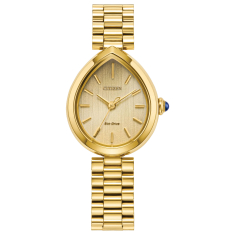 Citizen L Rainell Gold-Tone Stainless Steel Bracelet Watch 26mmx31mm - EM1202-50P 1