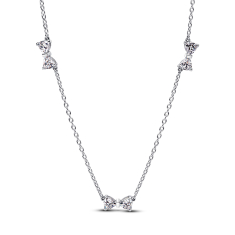 Pandora Bow Station Chain Necklace 1