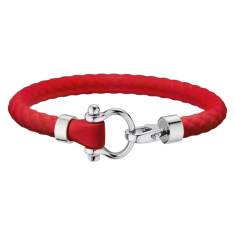 OMEGA Sailing Bracelet in Red Rubber - B34STA0509604 1