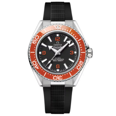 OMEGA Seamaster Planet Ocean 600M Co-Axial Master Chronometer Black Dial Orange Bezel Black Rubber Strap Watch 42mm - O21732422101003 1