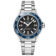 OMEGA Seamaster Planet Ocean 600M Co-Axial Master Chronometer Black Dial Blue Bezel Stainless Steel Watch 42mm - O21730422101002 1