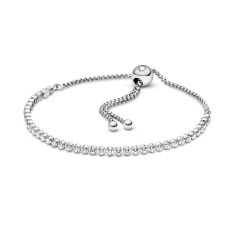 Pandora Sparkling Slider Tennis Bolo Bracelet 1