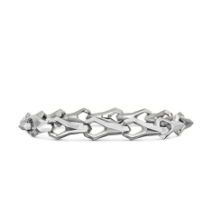 Men's David Yurman Faceted Link Bracelet in Sterling Silver 1