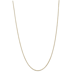 14k Yellow Gold 1.3mm Box Chain Necklace 1