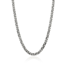 John Hardy Sterling Silver 7mm Curb Chain Necklace 1