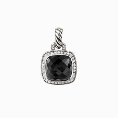 David Yurman Albion Pendant with Black Onyx and Diamonds, 11mm 1