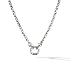 David Yurman Amulet Vehicle Box Chain Necklace 1