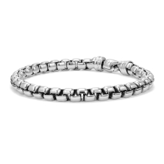 David Yurman Box Chain Bracelet in Sterling Silver, 7mm 1