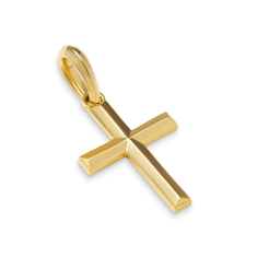 David Yurman Cross Pendant in 18K Yellow Gold 24mm 1
