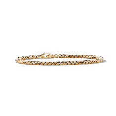 David Yurman DY Bel Aire Chain Bracelet in 18K Yellow Gold 1