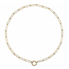 David Yurman DY Madison Elongated Chain Necklace in 18K Yellow Gold - 20 Inches 1