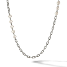David Yurman DY Madison Pearl Chain Necklace 1